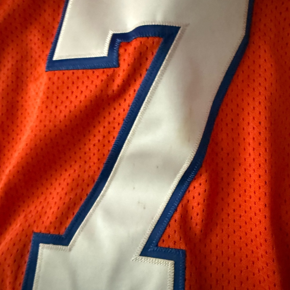 Throwback John Elway #7 Authentic Mitchell & Ness… - image 5